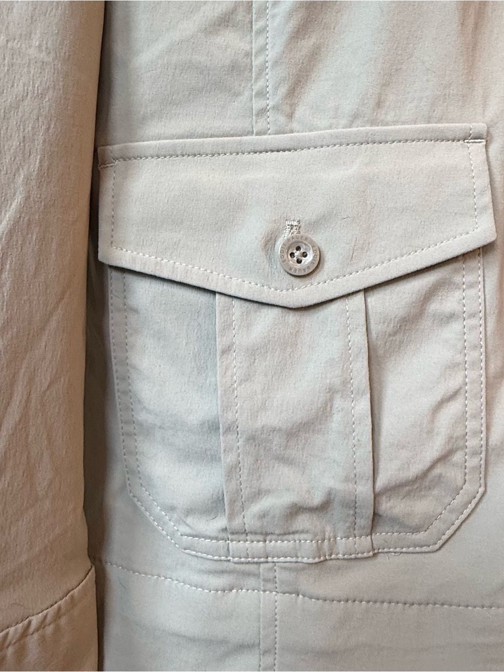 Eddie Bauer Travex Voyager Flexion Blazer Women's 16 NWT Stone Tan Stretch - Picture 2 of 13